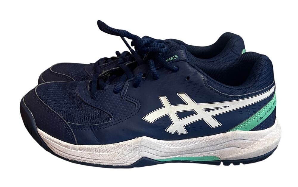Asics GEL Dedicate 8 Boys/Mens Size 7 Athletic Shoe Blue
